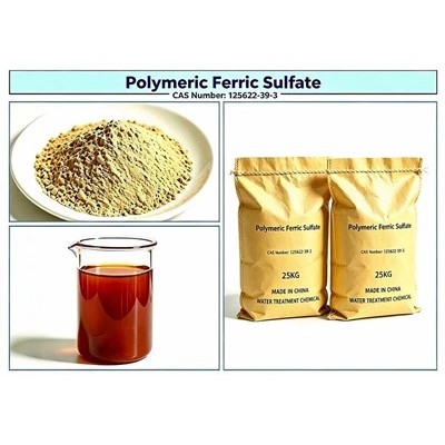 Sulfato férrico polimérico CAS 125622-39-3