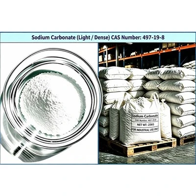 Cinza de Soda / Carbonato de Sódio (Leve / Denso) CAS 497-19-8