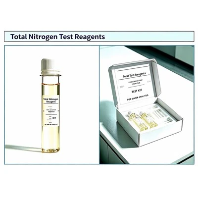 Reagentes de teste de nitrogênio total